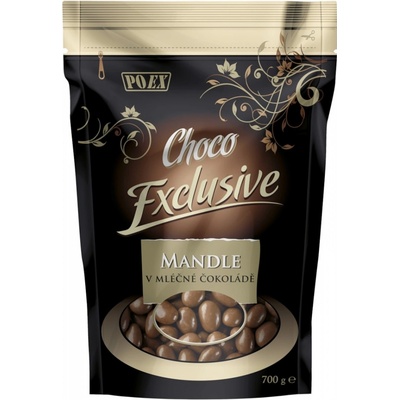 Poex Mandle v mléčné čokoládě 700 g