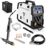 STAHLWERK Комбиниран заваръчен апарат - електрожен STAHLWERK MIG/MAG 160 Puls Pro IGBT/ 160A (1135) Заваръчен апарат