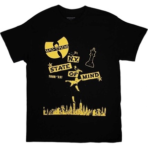 Wu-Tang Clan Tour '23 NY State Of Mind Black S Риза (WTCTS21MB01)