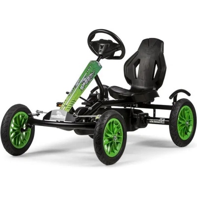 Dino Cars SPEEDY 2.0 BF1 BLACK GREEN dětské šlapadlo