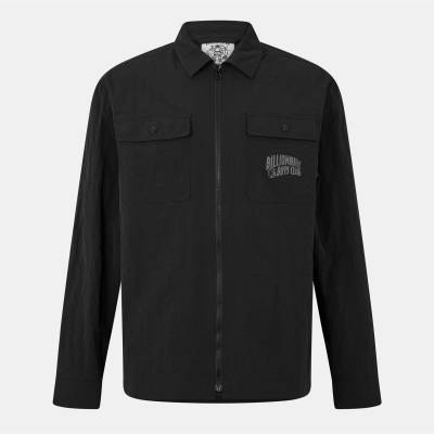 Billionaire boys club Риза с дълъг ръкав BILLIONAIRE BOYS CLUB Men's Arch Logo Long Sleeve Overshirt - Black