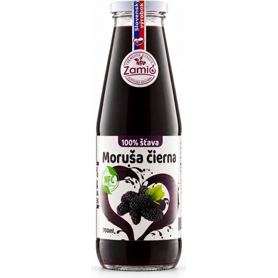 Zamio 100% ovocná šťava Moruša čierna 0,7 l