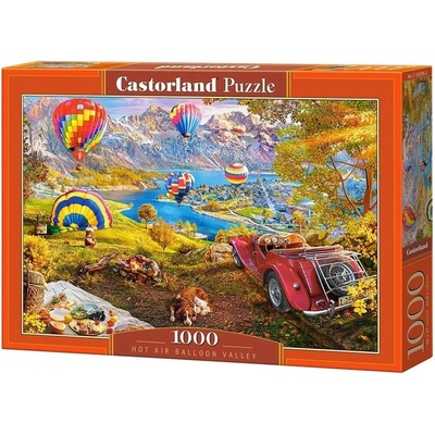 CASTORLAND Údolie teplovzdušných balónov 1000 dielov