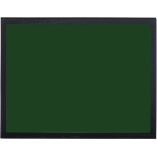 Toptabule.sk Zelená kriedová tabuľa v čiernom drevenom ráme 80 x 60 cm