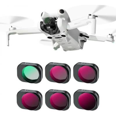 K&F Concept sada 6 filtrů CPL a ND/PL pro DJI Mini 4 Pro