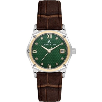 Daniel Klein DK. 1.14270-4 - Дамски часовник, Premium, Кварцов, 29mm, 3 ATM, Зелен