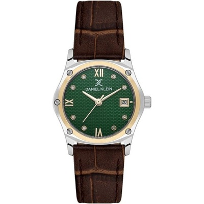 Daniel Klein DK. 1.14270-4 - Дамски часовник, Premium, Кварцов, 29mm, 3 ATM, Зелен