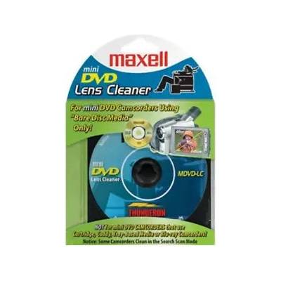 Maxell DVD-R Camcorder mini 8 см/ почистващ диск MAXELL /за камери/ blister 1 бр. в PVC case (ML-DDVD-R-8SM-LENSCLEANER)