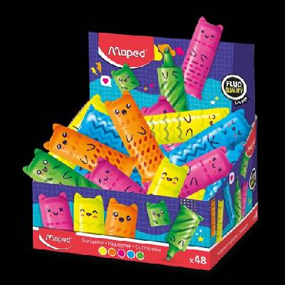 Maped Mini Fluo Kawai 48 ks