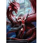 Trefl - Puzzle Premium Plus: Anne Stokes - Scarlet Mage - 1 000 piese
