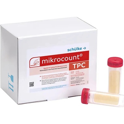 Schülke mikrocount® TPC – kultivačné doštičky na stanovenie celkového počtu baktérií, 20 ks