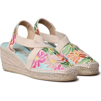 TONI PONS Montjoi Wedge Espadrilles - Beige (Mosaic)