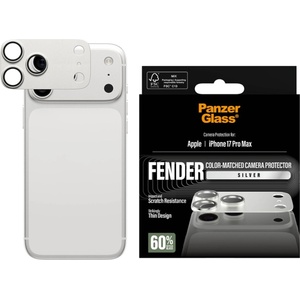 Panzer Протектор за камера PanzerGlass Hoops за iPhone 17 Pro Max, FENDER CLP - Silver