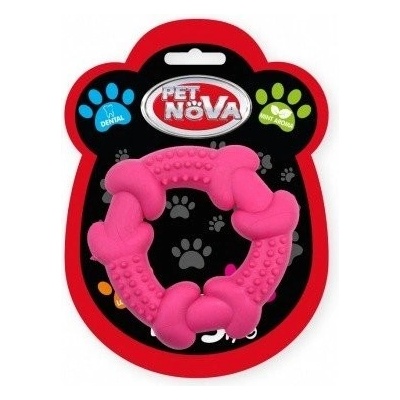 Petnova hračky pre zvieratá TPR SPECIALRING PINK hračka pre psa 10,5 cm