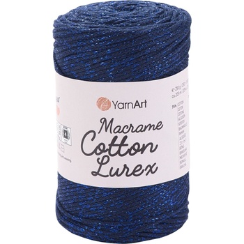 YARNART Macrame Cotton Lurex 2 mm 205 m 740 юта (Macrame Cotton Lurex 740)