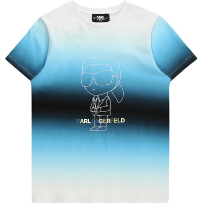 KARL LAGERFELD Тениска синьо, размер 10