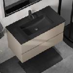 Bath Deluxe Шкаф за баня с мивка KENWOOD 91 cm Marakesh/черен (SETBT0123A)