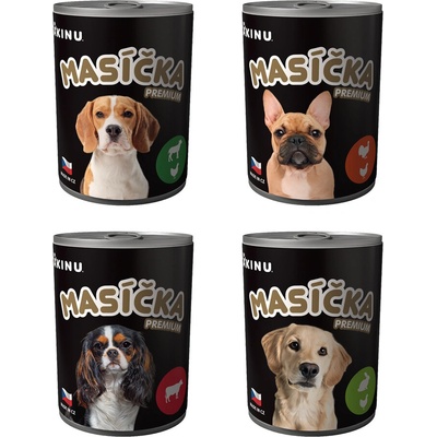 Akinu Masíčka Premium Mleté Mix 4 x 400 g