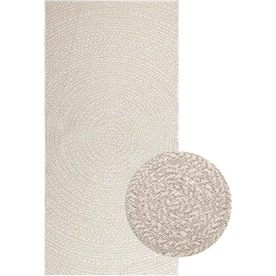 vidaXL Килим "ZIZUR", 100x200 см, визия юта, за закрито и открито (4010375)
