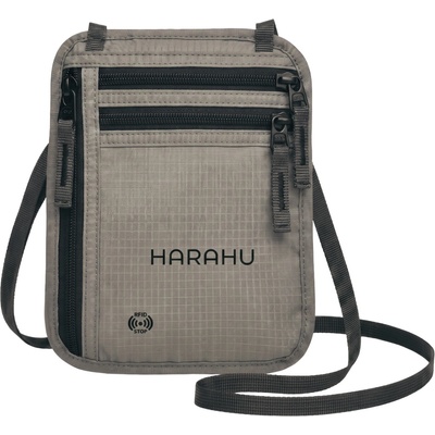 Harahu Crossbody Taška s RFID Venture Sivá