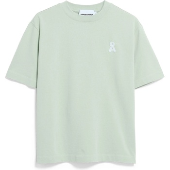 Armedangels Дамска тениска ARMEDANGELS Women's Tarjaa Å Embro T-shirt - Foam - размер XL (916-2767-0915)