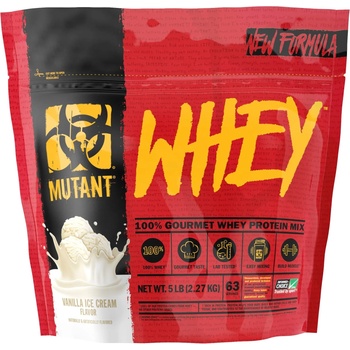 MUTANT Whey, vanilla ice cream, 2.27 kg, Mutant (21051EX)