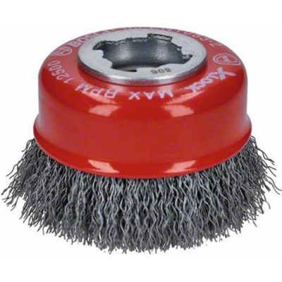 Bosch Accessories Hrncová kefa X-LOCK Clean for Metal, 75 mm, 0,3 mm, vlnitý oceľový drôt 2608620725 1 ks; 2608620725