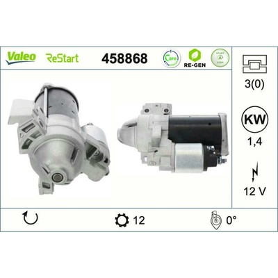 Startér VALEO 458868