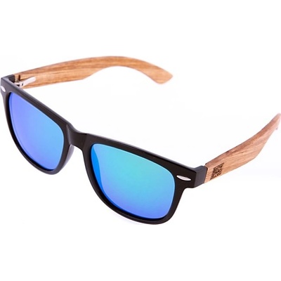 Snowbitch spring hinge zebra wood temple MULTI2288