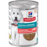 Hill's Science Plan Hypoallergenic консерва за кучета в зряла възраст с сьомга 363 г