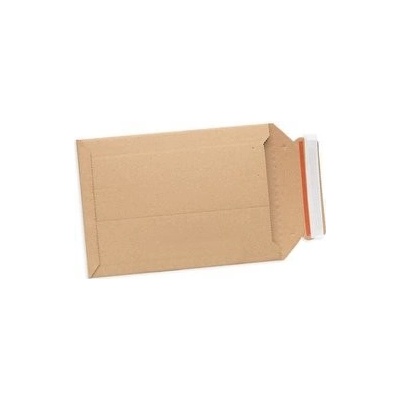 Obálka z vlnité lepenky "e-Green", dva lepicí proužky, B4+, 235 x 337 mm / 250 x 353 mm
