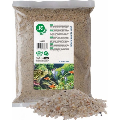 JK ANIMALS kremičitý piesok prírodný 2 kg
