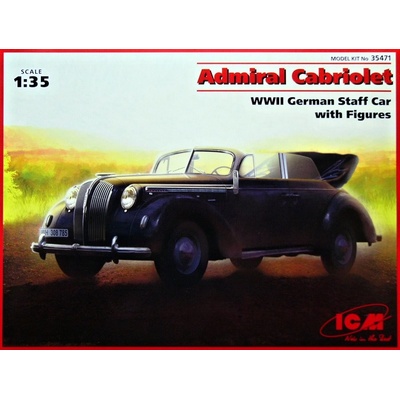 ICM Admiral Cabriolet German Staff Car 1:35
