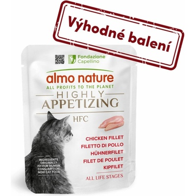 Almo Nature HFC Highly Appetizing kuřecí filet 24 x 50 g