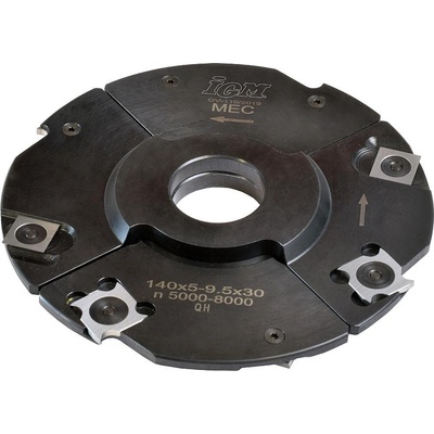 Fréza drážkovací stavitelná s VBD 140x5,0-9,5x30 4+4z F602-14531
