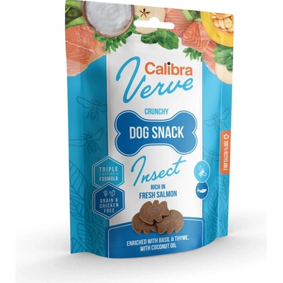 Calibra Dog Verve Crunchy Snack Insect&Salmon 150 g