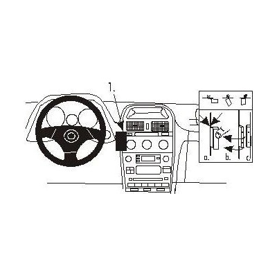 Brodit ProClip montážní konzole pro Lexus IS Series 01-05, na střed 852715