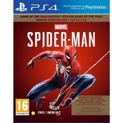 Sony Marvel Spider-Man [Game of the Year Edition] (PS4)