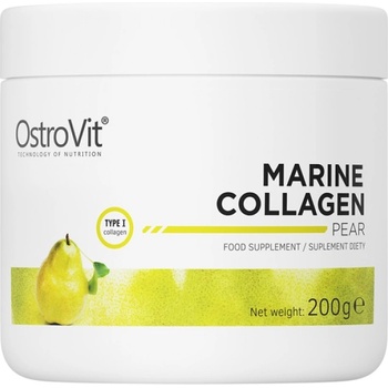 OstroVit Marine Collagen / Hydrolyzed Fish Collagen Powder [200 грама] Круша