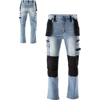 Yato Jeans kalhoty strečové modré