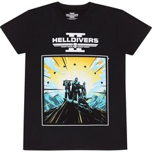 Tričko Helldivers 2 2D Art And Logo