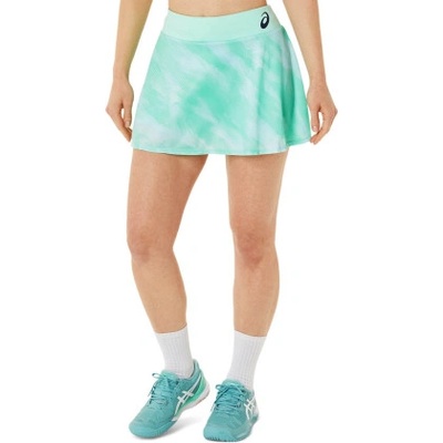 Asics match tenisová sukňa graphic zelená
