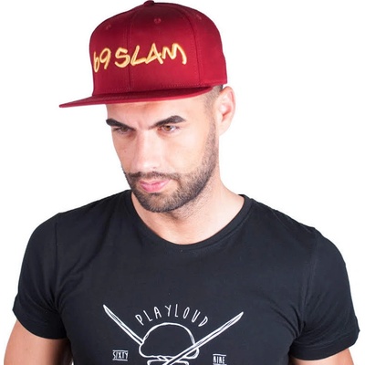 69SLAM logo JP bordó