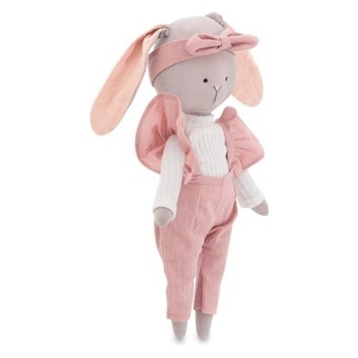 Králíček Lucinka v růžových šatech od firmy ORANGE TOYS Lucy the Bunny 29 cm