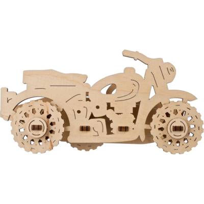 UGEARS 3D vybarvovací puzzle Hagridova létající motorka 16 ks