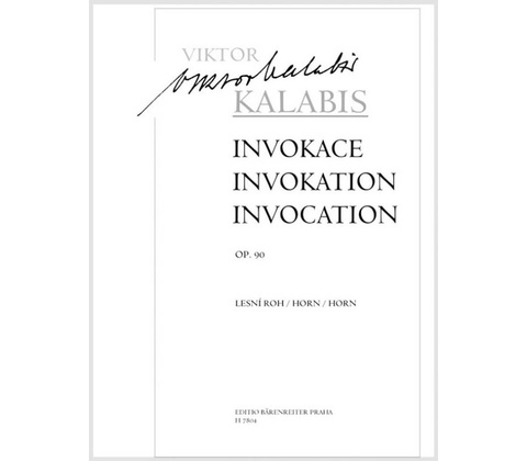 Invokace op. 90