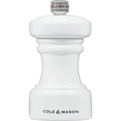 Cole & Mason Hoxton White Gloss Precision+ mlýnek na sůl 10,4 cm