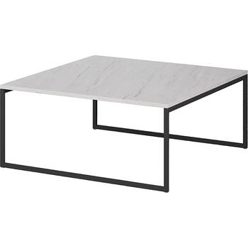 Matis Холна маса Valencia 80×80 бял мрамор