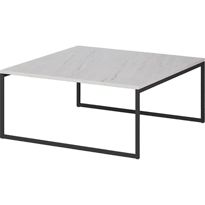 Matis Холна маса Valencia 80×80 бял мрамор