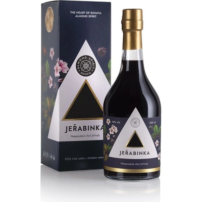 Ratafia Almond Spirit Jeřabinka 18% 0,5 l (Karton)